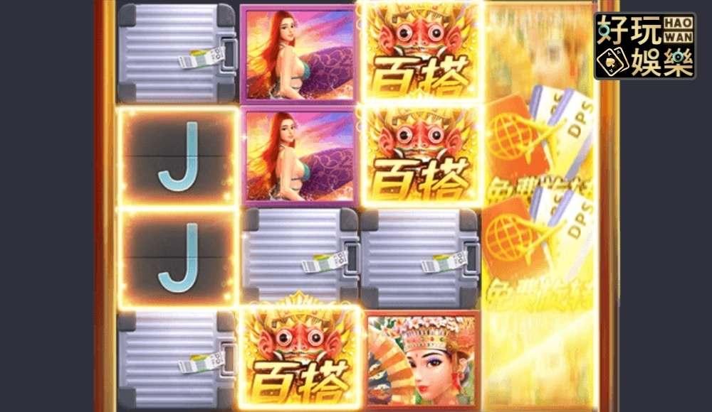 金浪老虎機x巴厘之旅,免費遊戲小贏7200元 3 金浪老虎機巴厘之旅-金浪電子