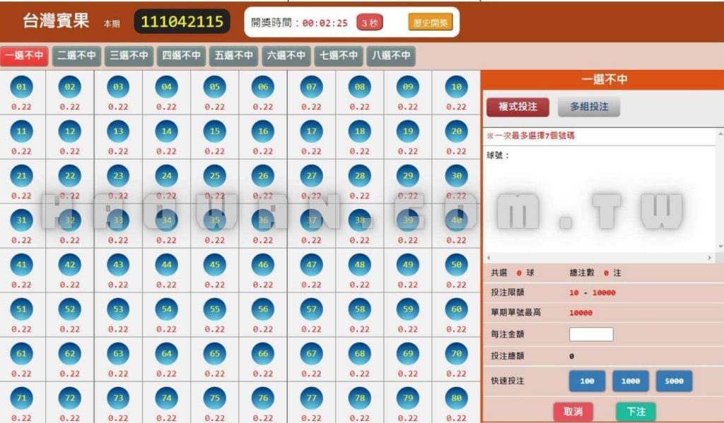 線上博弈彩球投注,轉轉樂多選不中玩法教學 6 線上博弈彩球投注,轉轉樂多選不中玩法教學