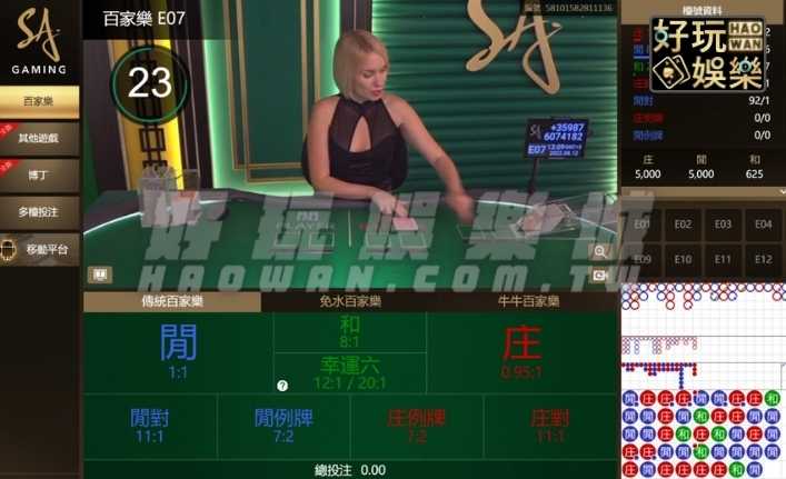 SA沙龍百家樂試玩百家樂線上免費玩贏錢可提領