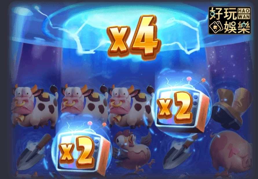 金浪老虎機x星際農場,精彩實戰開出33000獎金 5 金浪老虎機星際農場百搭符號獎金加倍再加倍