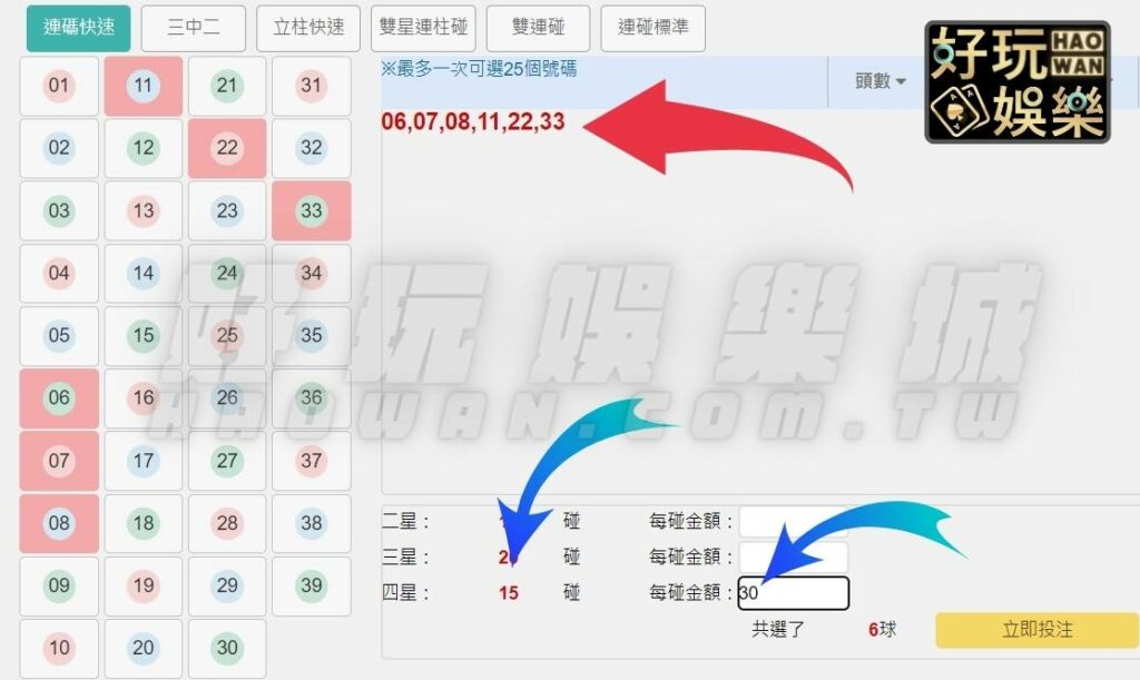 地下539雙連碰玩法,阿公阿嬤聯手指示贏得四星獎金 5 539雙連碰玩法教學