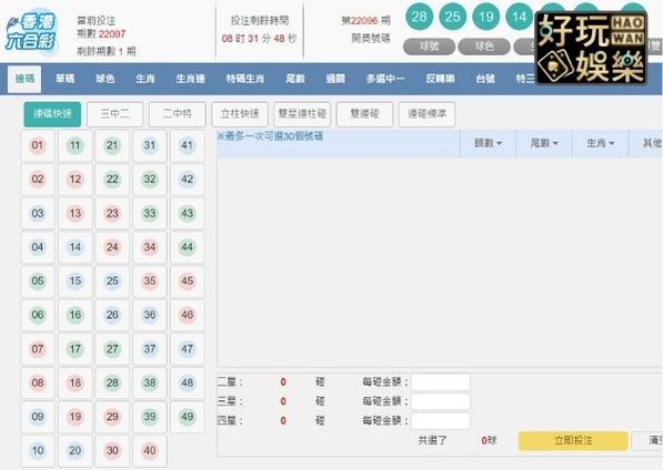 地下六合彩玩法