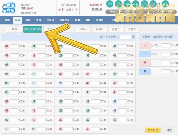 六合彩全車玩法介紹